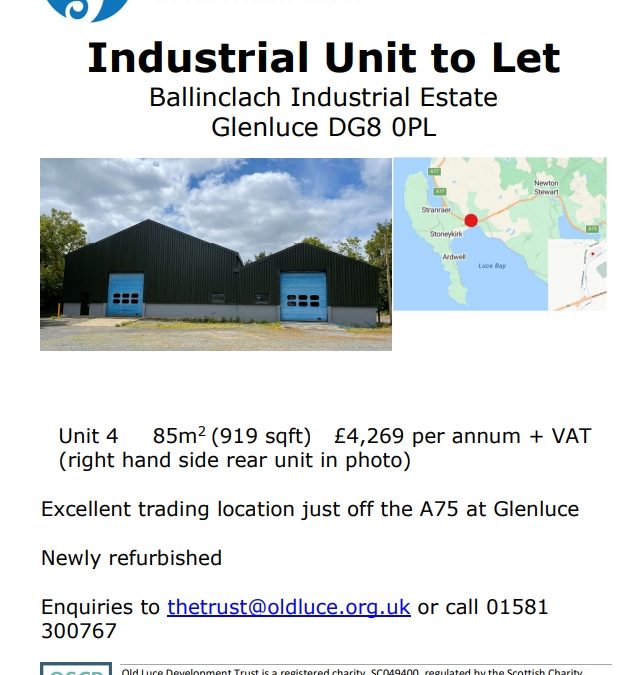 Industrial Estate – Unit to Let